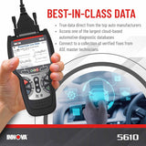 INNOVA 5610 – Newest 2022 OBD2 Diagnostic Code Scanner – BiDirectional System Test, Special Reset Function, All System Scan, Live Data