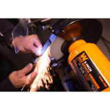 Wen 4282 4.8-Amp 8×22 Bench Grinder with LED Work Lights and Quenching Tray
