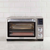 Calphalon Quartz Heat Countertop Toaster Oven with Air Fry, 0.88 Cu. ft