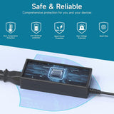 65W 45W IdeaPad Laptop Charger, for Lenovo IdeaPad 3 5 330 330s 320 310 S340 S145 100 110 110s 120S-11IAP 100S-11IBY 130-15AST 510s 530s 710S Flex 5 4 14 ADL45WCC Laptop Power Supply Cord