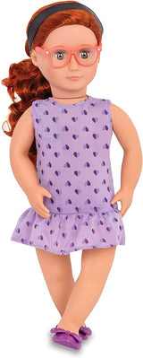 Our Generation Doll by Battat- Sia 18 Deluxe Posable Twin Science Fashion Doll with Book & Accessories- for Age 3 Years & Up