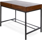 Fashionable Modern Wood Desk, Crafted to Exacting Standards Storage Desk, Durable Computer Office Desk for Home Office
