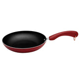Paula Deen Signature Porcelain 15-Piece Nonstick Cookware Set, Red/Black