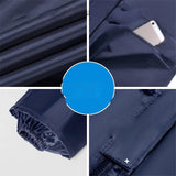 Rain Ponchos Raincoat Rain Pants Suit Men and Women Split Double-Layer Thickened Body Electric Motorcycle Take-Out Riding Rainwater
