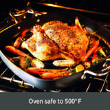 All-Clad H9112S64 Essentials Nonstick Hard Anodized 8.5 and 10.5-inch Fry Pans?? 2 Piece?? Grey