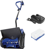 Snow Joe 24V-SS13 24-Volt iON+ 13-Inch 4-Ah Cordless Snow Shovel, Blue