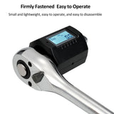 Dcenta ENT 30 Digital Torque Meter Set, 1/2” Drive Torque Gauge with Ratchet Wrench, High Accuracy and Four Torque Units for Wide Applications Perfect for Precision Assembly