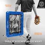 ALAGPRO? The Original 9 Hole Pitching Net with Strike Zone Pocket | Pitching Target for Baseball & Softball Pitchers