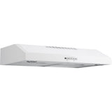 GE – 30 Convertible Range Hood – White on white