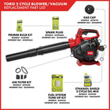 Toro – 150 MPH 460 CFM 25.4cc 2-Cycle Handheld GAS Leaf Blower Vacuum